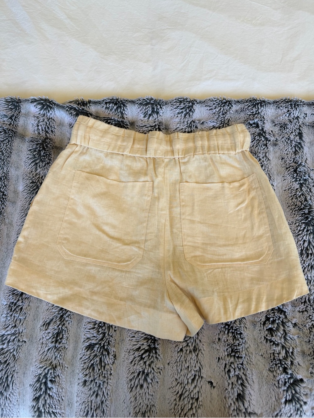 A.L.C. Cream Summer Shorts - Picture 6 of 6